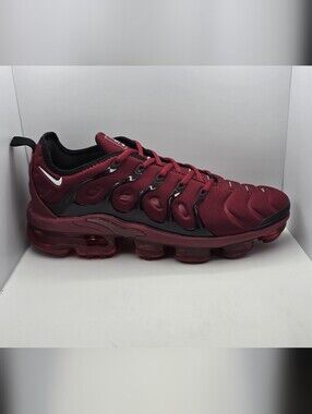 Nike Men's VaporMax Plus Sneakers - Burgundy/Black FN6850 681